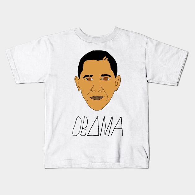 obama x earl Kids T-Shirt by Simonpeters98